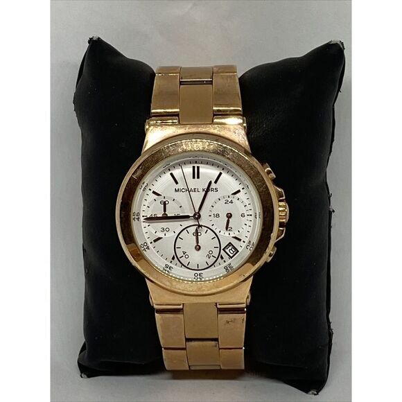 Michael Kors Runway MK5223 Womens Stainless Steel Analog Dial Quartz Watch UC482 - Picture 1 of 12